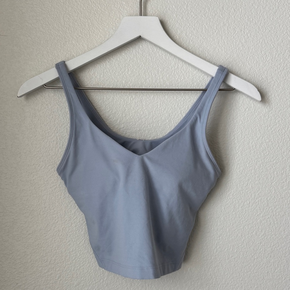Lululemon align tank light blue